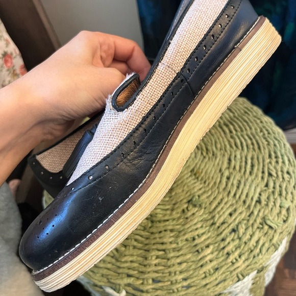 Miz Mooz New York Leather Slip-on Loafers - 6.5/37 - Picture 12 of 13